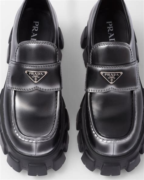 Anyone know where I can get prada monolith loafers .